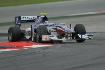 © Octane Photographic Ltd. GP2 Autumn Test – Circuit de Catalunya – Barcelona. Tuesday 30th October 2012 Afternoon session - Trident Racing - Julian Leal. Digital Ref : 0552cb1d6900