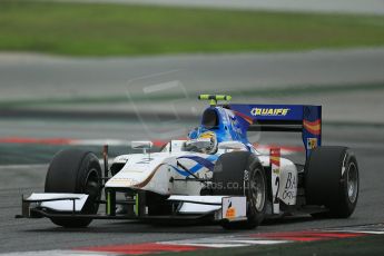 © Octane Photographic Ltd. GP2 Autumn Test – Circuit de Catalunya – Barcelona. Tuesday 30th October 2012 Afternoon session - Barwa Addax Team - Adrian Quaife-Hobbs. Digital Ref : 0552cb1d7005