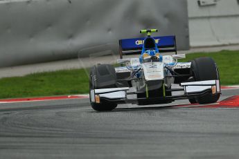 © Octane Photographic Ltd. GP2 Autumn Test – Circuit de Catalunya – Barcelona. Tuesday 30th October 2012 Afternoon session - Barwa Addax Team - Adrian Quaife-Hobbs. Digital Ref : 0552cb1d7140