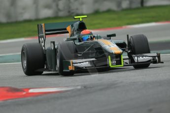 © Octane Photographic Ltd. GP2 Autumn Test – Circuit de Catalunya – Barcelona. Tuesday 30th October 2012 Afternoon session - Caterham Racing - Alexander Rossi. Digital Ref : 0552cb1d7155