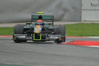 © Octane Photographic Ltd. GP2 Autumn Test – Circuit de Catalunya – Barcelona. Tuesday 30th October 2012 Afternoon session - Caterham Racing - Alexander Rossi. Digital Ref : 0552cb1d7337
