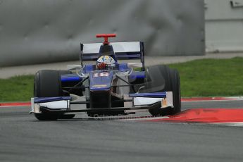 © Octane Photographic Ltd. GP2 Autumn Test – Circuit de Catalunya – Barcelona. Tuesday 30th October 2012 Afternoon session - Trident Racing - Marcus Ericsson. Digital Ref : 0552cb1d7345