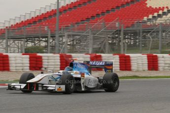 © Octane Photographic Ltd. GP2 Autumn Test – Circuit de Catalunya – Barcelona. Tuesday 30th October 2012 Afternoon session - Barwa Addax Team - Mike Rosenzweig. Digital Ref : 0552lw7d0528