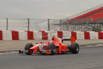 © Octane Photographic Ltd. GP2 Autumn Test – Circuit de Catalunya – Barcelona. Tuesday 30th October 2012 Afternoon session - Arden International - Mitch Evans. Digital Ref : 0552lw7d0584