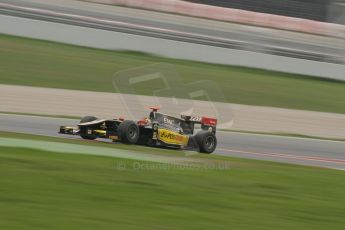 © Octane Photographic Ltd. GP2 Autumn Test – Circuit de Catalunya – Barcelona. Tuesday 30th October 2012 Afternoon session - Lotus GP - Daniel Abt. Digital Ref : 0552lw7d0733