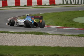 © Octane Photographic Ltd. GP2 Autumn Test – Circuit de Catalunya – Barcelona. Tuesday 30th October 2012 Afternoon session - Barwa Addax Team - Adrian Quaife-Hobbs. Digital Ref : 0552lw7d0757