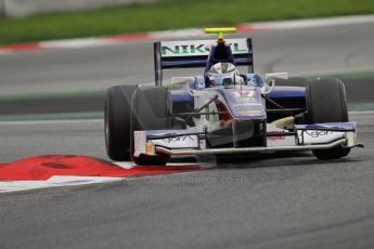 © Octane Photographic Ltd. GP2 Autumn Test – Circuit de Catalunya – Barcelona. Tuesday 30th October 2012 Afternoon session - Trident Racing - Julian Leal. Digital Ref : 0552lw7d0834