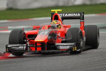 © Octane Photographic Ltd. GP2 Autumn Test – Circuit de Catalunya – Barcelona. Tuesday 30th October 2012 Afternoon session - Carlin - Rio Haryanto. Digital Ref : 0552lw7d0857