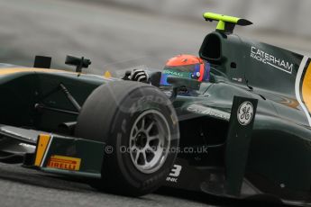 © Octane Photographic Ltd. GP2 Autumn Test – Circuit de Catalunya – Barcelona. Tuesday 30th October 2012 Afternoon session - Caterham Racing - Alexander Rossi. Digital Ref : 0552lw7d1085