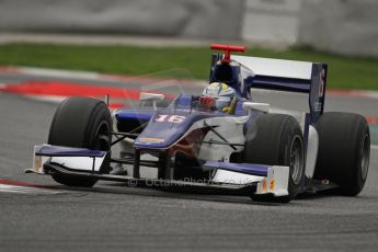 © Octane Photographic Ltd. GP2 Autumn Test – Circuit de Catalunya – Barcelona. Tuesday 30th October 2012 Afternoon session - Trident Racing - Marcus Ericsson. Digital Ref : 0552lw7d1298