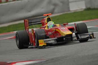 © Octane Photographic Ltd. GP2 Autumn Test – Circuit de Catalunya – Barcelona. Tuesday 30th October 2012 Afternoon session - Racing Engineering - Andre Negrao. Digital Ref : 0552lw7d1357