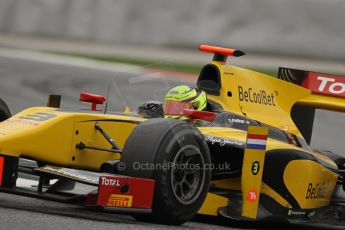 © Octane Photographic Ltd. GP2 Autumn Test – Circuit de Catalunya – Barcelona. Tuesday 30th October 2012 Afternoon session - Dams - Nigel Melker. Digital Ref : 0552lw7d1471