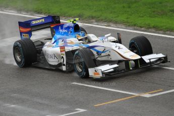 © Octane Photographic Ltd. GP2 Autumn Test – Circuit de Catalunya – Barcelona. Wednesday 31st October 2012 Morning session - Barwa Addax team - Adrian Quaife-Hobbs. Digital Ref :