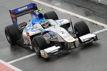 © Octane Photographic Ltd. GP2 Autumn Test – Circuit de Catalunya – Barcelona. Wednesday 31st October 2012 Morning session - Barwa Addax team - Adrian Quaife-Hobbs. Digital Ref :