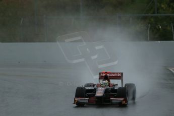 © Octane Photographic Ltd. GP2 Autumn Test – Circuit de Catalunya – Barcelona. Wednesday 31st October 2012 Morning session. Digital Ref :