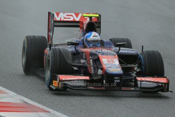 © Octane Photographic Ltd. GP2 Autumn Test – Circuit de Catalunya – Barcelona. Wednesday 31st October 2012 Morning session. iSport International - Jolyon Palmer. Digital Ref :