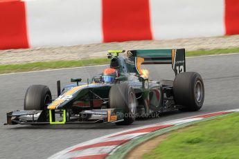 © Octane Photographic Ltd. GP2 Autumn Test – Circuit de Catalunya – Barcelona. Wednesday 31st October 2012 Afternoon session - Caterham Racing - Alexander Rossi. Digital Ref :