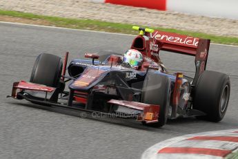 © Octane Photographic Ltd. GP2 Autumn Test – Circuit de Catalunya – Barcelona. Wednesday 31st October 2012 Afternoon session. Digital Ref :