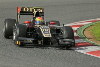 © Octane Photographic Ltd. GP2 Autumn Test – Circuit de Catalunya – Barcelona. Wednesday 31st October 2012 Afternoon session. Digital Ref :