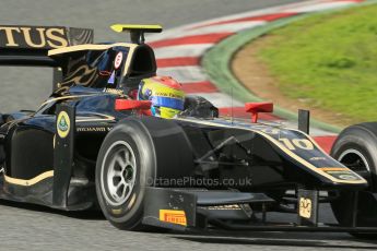 © Octane Photographic Ltd. GP2 Autumn Test – Circuit de Catalunya – Barcelona. Wednesday 31st October 2012 Afternoon session. Digital Ref :