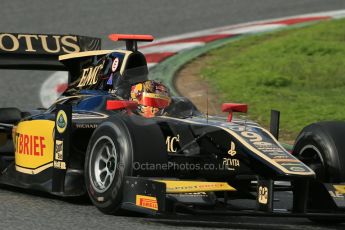 © Octane Photographic Ltd. GP2 Autumn Test – Circuit de Catalunya – Barcelona. Wednesday 31st October 2012 Afternoon session. Digital Ref :