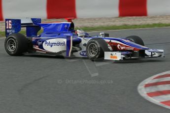 © Octane Photographic Ltd. GP2 Autumn Test – Circuit de Catalunya – Barcelona. Wednesday 31st October 2012 Afternoon session. Digital Ref :