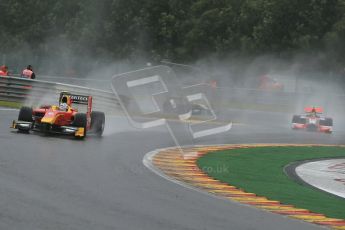 © 2012 Octane Photographic Ltd. Belgian GP Spa - Friday 31st August 2012 - GP2 Practice - Racing Engineering - Nathanael Berthon and Rapax - Daniel de Jong. Digital Ref :