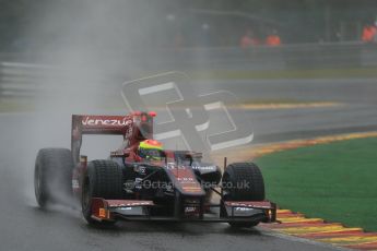 © 2012 Octane Photographic Ltd. Belgian GP Spa - Friday 31st August 2012 - GP2 Friday Practice - Venezuela GP Lazarus - Sergio Canamasas. Digital Ref :