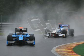 © 2012 Octane Photographic Ltd. Belgian GP Spa - Friday 31st August 2012 - GP2 Practice - Ocean Racing Technology - Victor Guerin and Barwa Addax team - Johnny Cecotto. Digital Ref :
