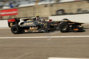 © 2012 Octane Photographic Ltd. Italian GP Monza - Friday 7th September 2012 - GP2 Practice - Lotus GP - Esteban Gutierrez. Digital Ref : 0506cb7d2189