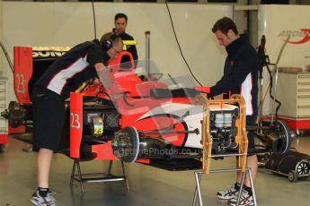 © Octane Photographic Ltd. GP2 Winter testing Jerez Day 1, Tuesday 28th February 2012. Arden International, Luiz Razia. Digital Ref :