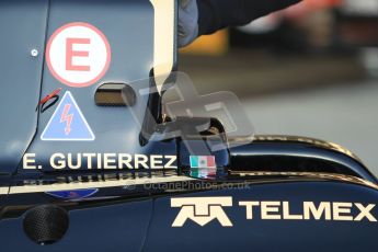 © Octane Photographic Ltd. GP2 Winter testing Jerez Day 1, Tuesday 28th February 2012. Lotus GP, Esteban Gutierrez. Digital Ref :