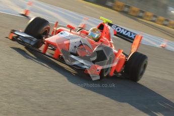 © Octane Photographic Ltd. GP2 Winter testing Jerez Day 1, Tuesday 28th February 2012. Arden International, Luiz Razia. Digital Ref :