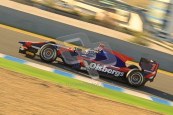 © Octane Photographic Ltd. GP2 Winter testing Jerez Day 1, Tuesday 28th February 2012. iSport International, Marcus Ericsson. Digital Ref :