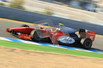 © Octane Photographic Ltd. GP2 Winter testing Jerez Day 1, Tuesday 28th February 2012. Scuderia Coloni, Fabio Onidi. Digital Ref :