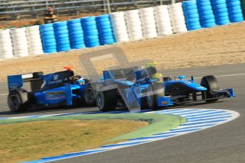 © Octane Photographic Ltd. GP2 Winter testing Jerez Day 1, Tuesday 28th February 2012. Ocean Racing Technology, Nigel Melker and Tom Dillman. Digital Ref :