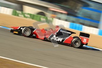 © Octane Photographic Ltd. GP2 Winter testing Jerez Day 1, Tuesday 28th February 2012. Marussia Carlin, Max Chilton. Digital Ref :