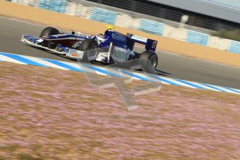 © Octane Photographic Ltd. GP2 Winter testing Jerez Day 1, Tuesday 28th February 2012. Trident Racing, Julian Leal. Digital Ref :