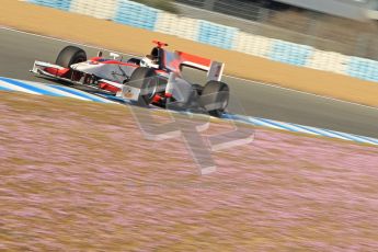 © Octane Photographic Ltd. GP2 Winter testing Jerez Day 1, Tuesday 28th February 2012. Rapax, Dani Clos. Digital Ref :