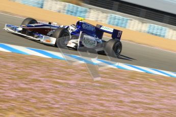© Octane Photographic Ltd. GP2 Winter testing Jerez Day 1, Tuesday 28th February 2012. Trident Racing, Julian Leal. Digital Ref :
