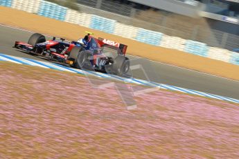 © Octane Photographic Ltd. GP2 Winter testing Jerez Day 1, Tuesday 28th February 2012. iSport International, Jolyon Palmer. Digital Ref :