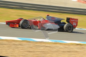 © Octane Photographic Ltd. GP2 Winter testing Jerez Day 1, Tuesday 28th February 2012. Scuderia Coloni, Stefano Coletti. Digital Ref :