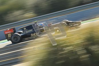 © Octane Photographic Ltd. GP2 Winter testing Jerez Day 1, Tuesday 28th February 2012. Lotus GP, Esteban Gutierrez. Digital Ref :