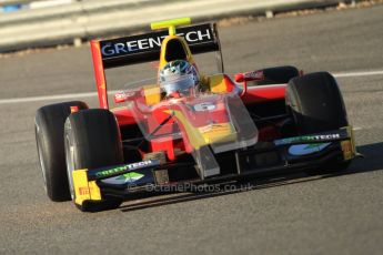 © Octane Photographic Ltd. GP2 Winter testing Jerez Day 1, Tuesday 28th February 2012. Racing Engineering, Nathanael Berthon. Digital Ref :