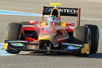 © Octane Photographic Ltd. GP2 Winter testing Jerez Day 1, Tuesday 28th February 2012. Racing Engineering, Nathanael Berthon. Digital Ref :