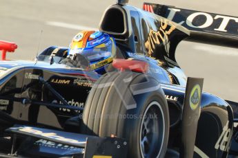 © Octane Photographic Ltd. GP2 Winter testing Jerez Day 1, Tuesday 28th February 2012. Lotus GP, Esteban Gutierrez. Digital Ref :