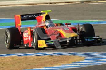 © Octane Photographic Ltd. GP2 Winter testing Jerez Day 1, Tuesday 28th February 2012. Racing Engineering, Nathanael Berthon. Digital Ref :