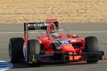 © Octane Photographic Ltd. GP2 Winter testing Jerez Day 1, Tuesday 28th February 2012. Marussia Carlin, Max Chilton. Digital Ref :