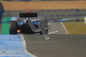 © Octane Photographic Ltd. GP2 Winter testing Jerez Day 1, Tuesday 28th February 2012. Lotus GP, James Calado. Digital Ref :