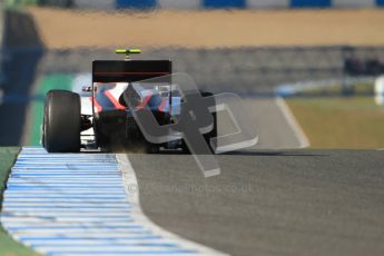 © Octane Photographic Ltd. GP2 Winter testing Jerez Day 1, Tuesday 28th February 2012. Rapax, Daniel de Jong. Digital Ref :